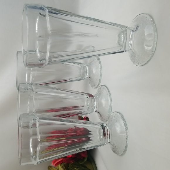 Crisa Dining Heavy Ice Cream Float Sundae Glasses Poshmark